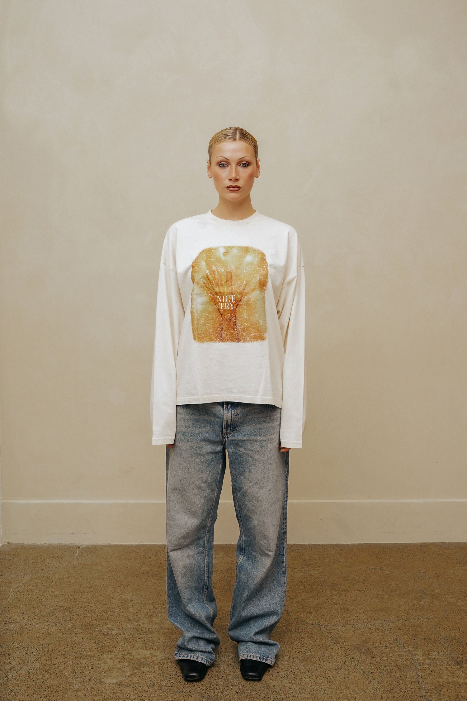NICE TRY CREWNECK